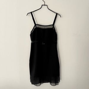 Black cocktail dress